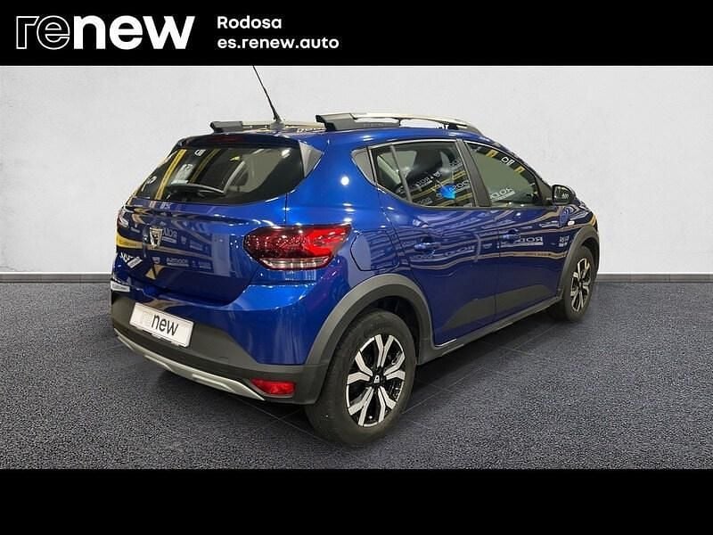 Usado Dacia Sandero Comfort 91 CV (66 kW) 2021 Azul Berlina