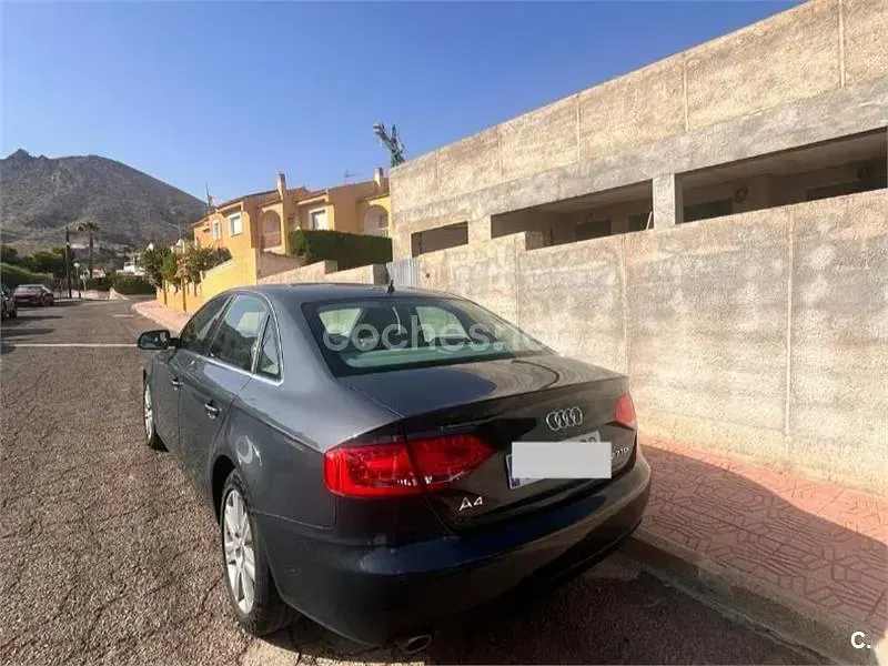 Usado Audi A4 190 CV (139 kW) 2009 Negro Berlina
