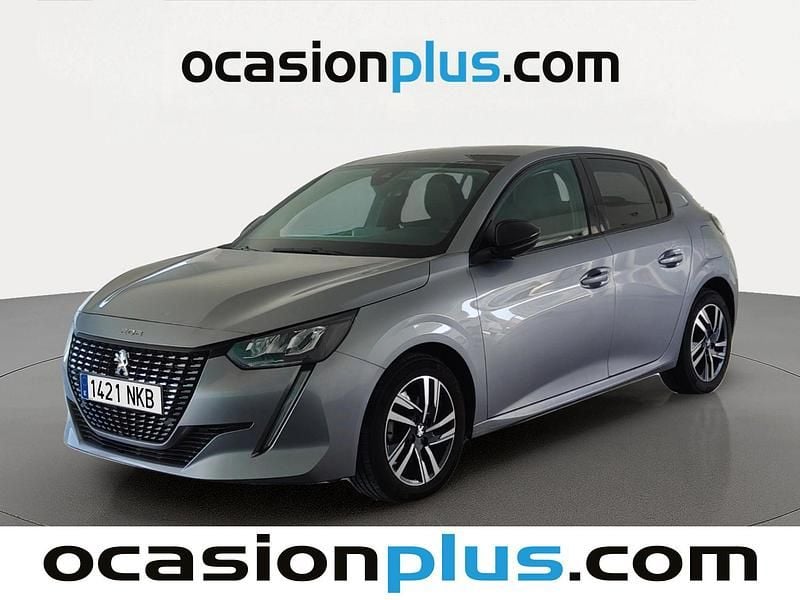 Usado Peugeot 208 Allure 102 CV (75 kW) 2023 Gris Utilitario
