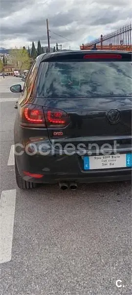 Usado VW Golf VI Sport 140 CV (102 kW) 2009 Negro Utilitario