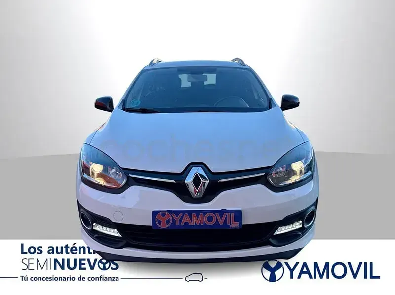 Usado Renault Mégane GrandTour LIMITED 116 CV (85 kW) 2016 Blanco Familiar