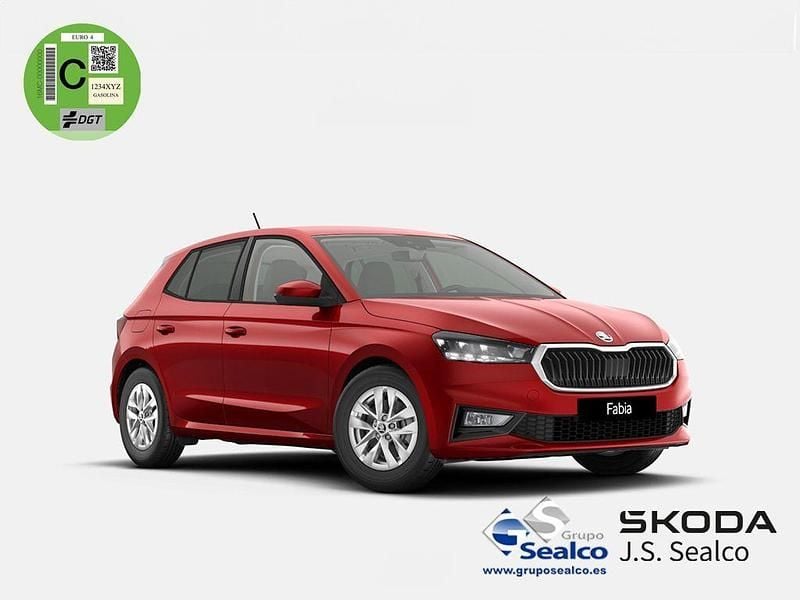 Rojo Nuevo 2025 Skoda Fabia Selection | 20.937 € (Precio justo) - Imagen 1/4
