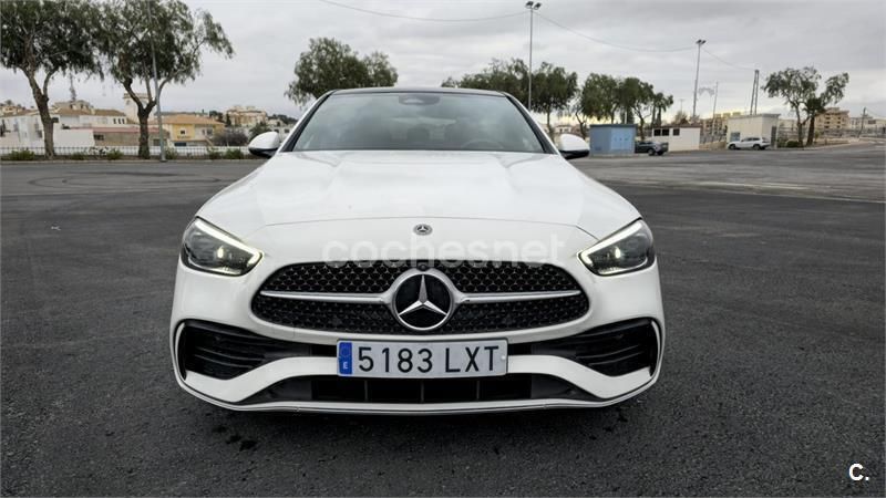 Blanco Usado 2022 Mercedes C300e Berlina | 50.000 € (Caro) - Imagen 1/4