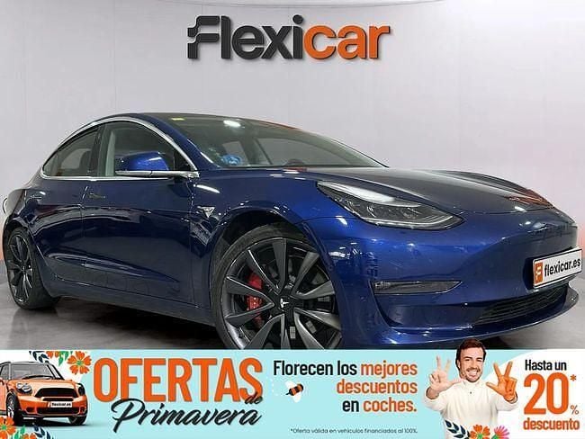 Usado Tesla Model 3 RWD 235 kW (320 CV) 2020 Azul Berlina