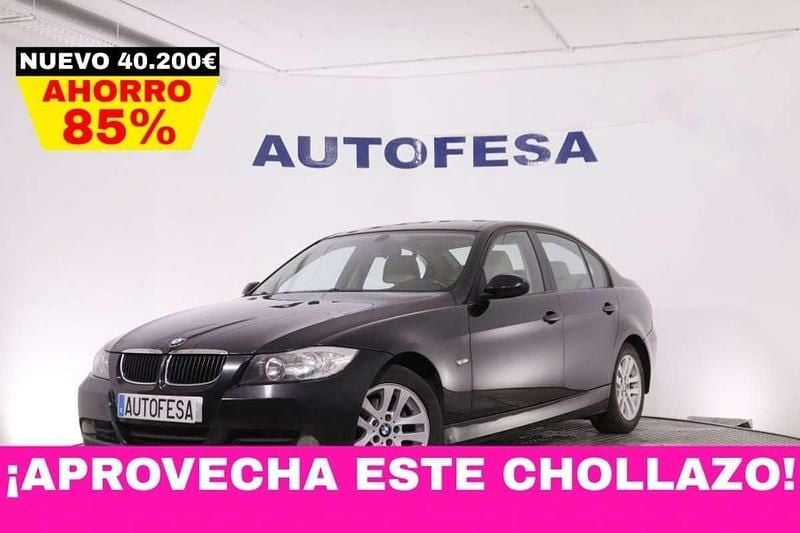Usado BMW 318 143 CV (105 kW) 2008 Negro Berlina