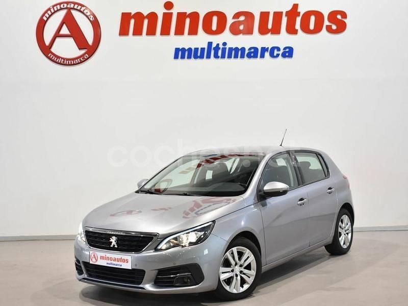 Gris / plata Usado 2021 Peugeot 308 Active Berlina | 10.990 € (Precio justo) - Imagen 1/4