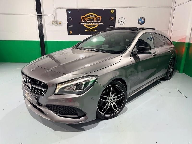 Usado Mercedes CLA220 Shooting Brake 190 CV (139 kW) 2019 Gris / plata Familiar