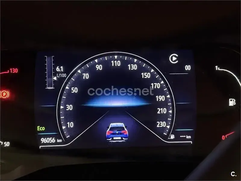 Usado Renault Captur Intens 130 CV (95 kW) 2020 Azul SUV