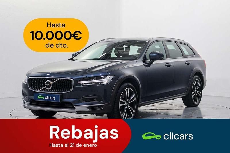 Azul Usado 2021 Volvo V90 CC Pro Familiar | 33.790 € (Precio justo) - Imagen 1/4