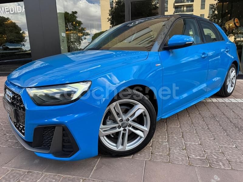 Usado Audi A1 Sportback S-Line 116 CV (85 kW) 2019 Azul Utilitario