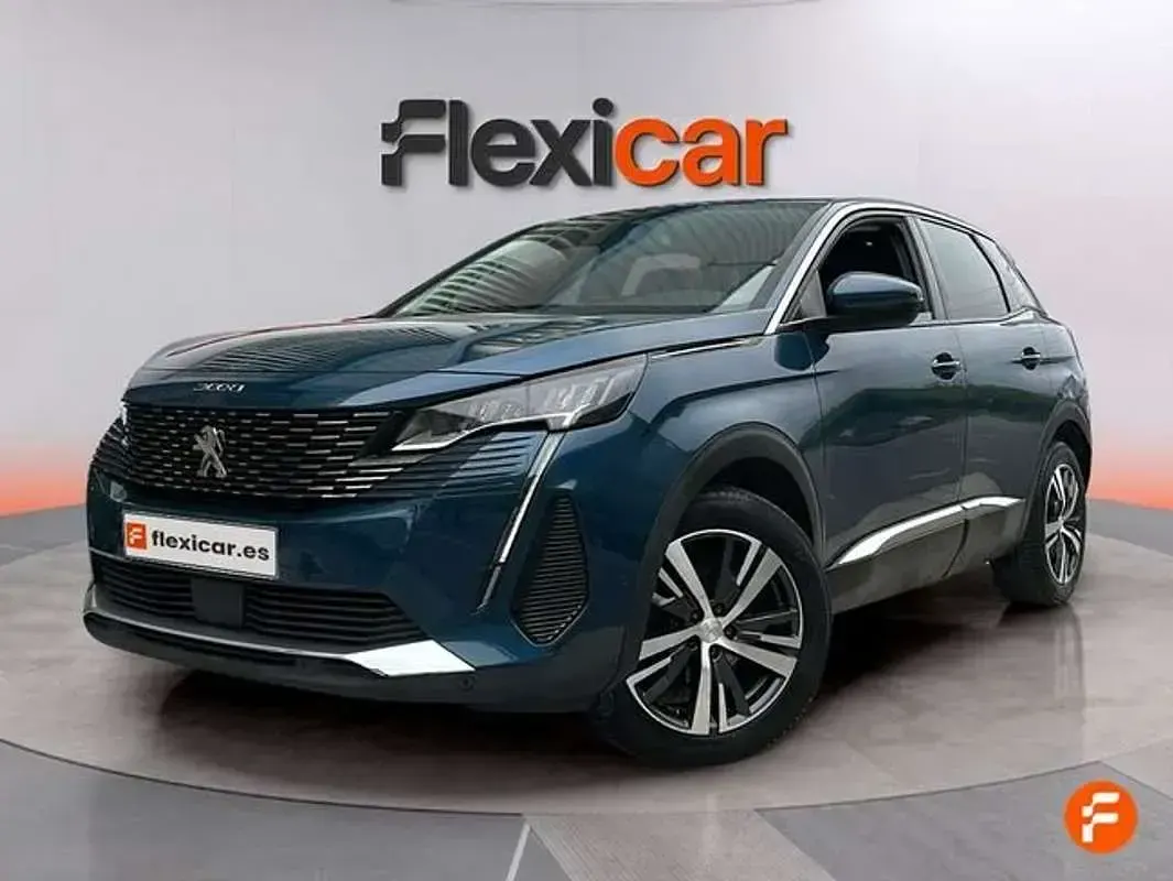 Usado Peugeot 3008 Allure 131 CV (96 kW) 2021 Azul SUV