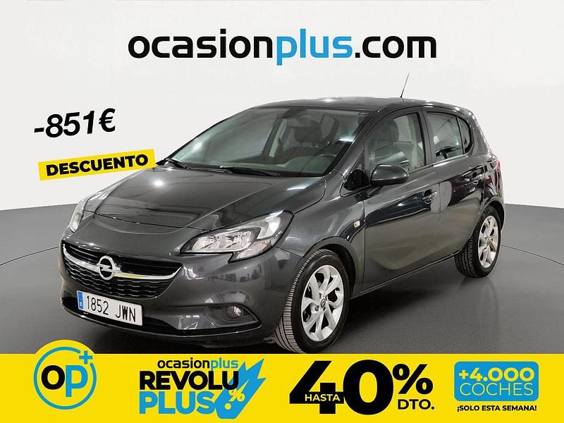 Usado Opel Corsa Selective 90 CV (66 kW) 2017 Gris Utilitario
