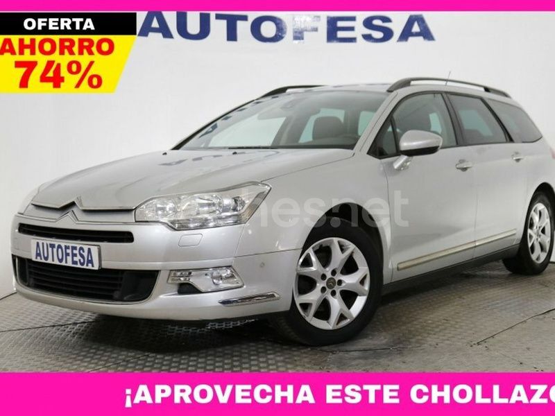 Gris Usado 2010 Citroën C5 Familiar | 6400 € (Precio justo) - Imagen 1/4