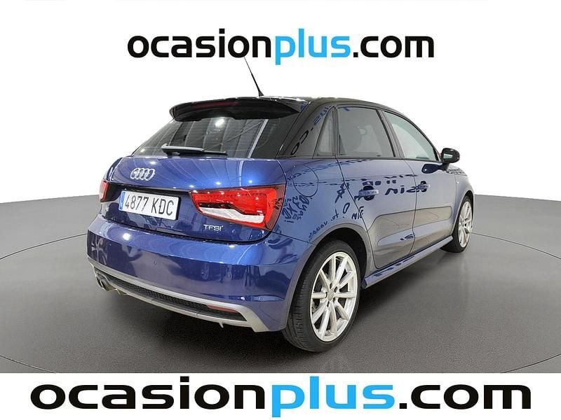 Usado Audi A1 Sportback S-Line 125 CV (91 kW) 2017 Azul Utilitario