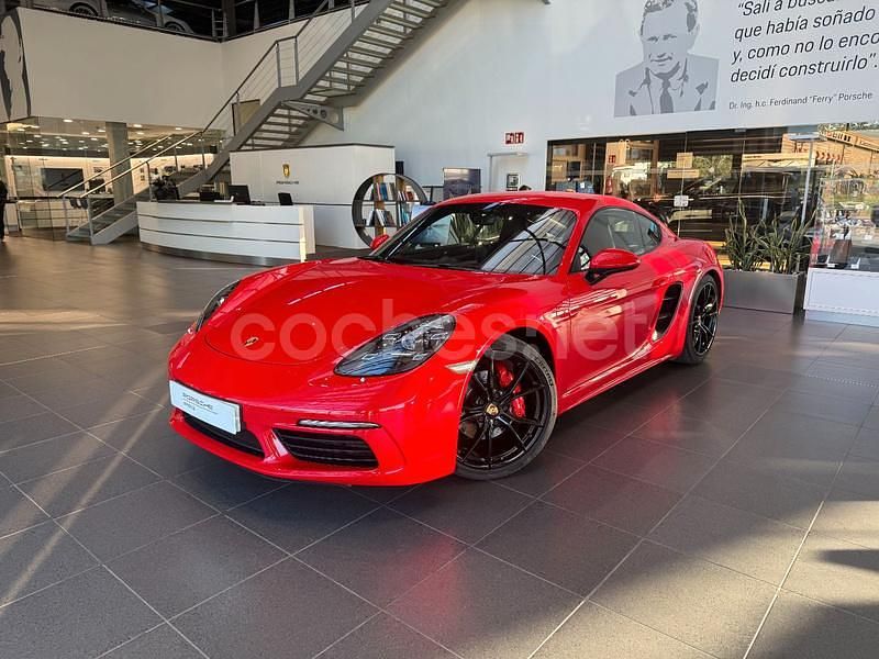 Rojo Usado 2016 Porsche Cayman S Coupe | 68.000 € - Imagen 1/4