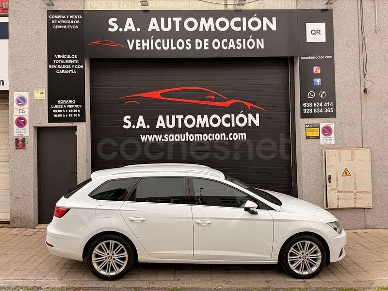 Brugt Seat Leon XCELLENCE 150 HK (110 kW) 2019 Hvid Stationcar