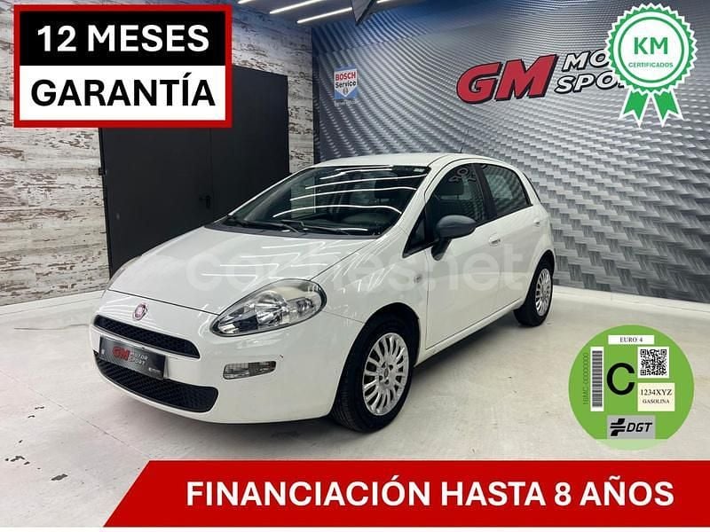 Blanco Usado 2013 Fiat Punto Pop Berlina | 5990 € (Precio justo) - Imagen 1/4