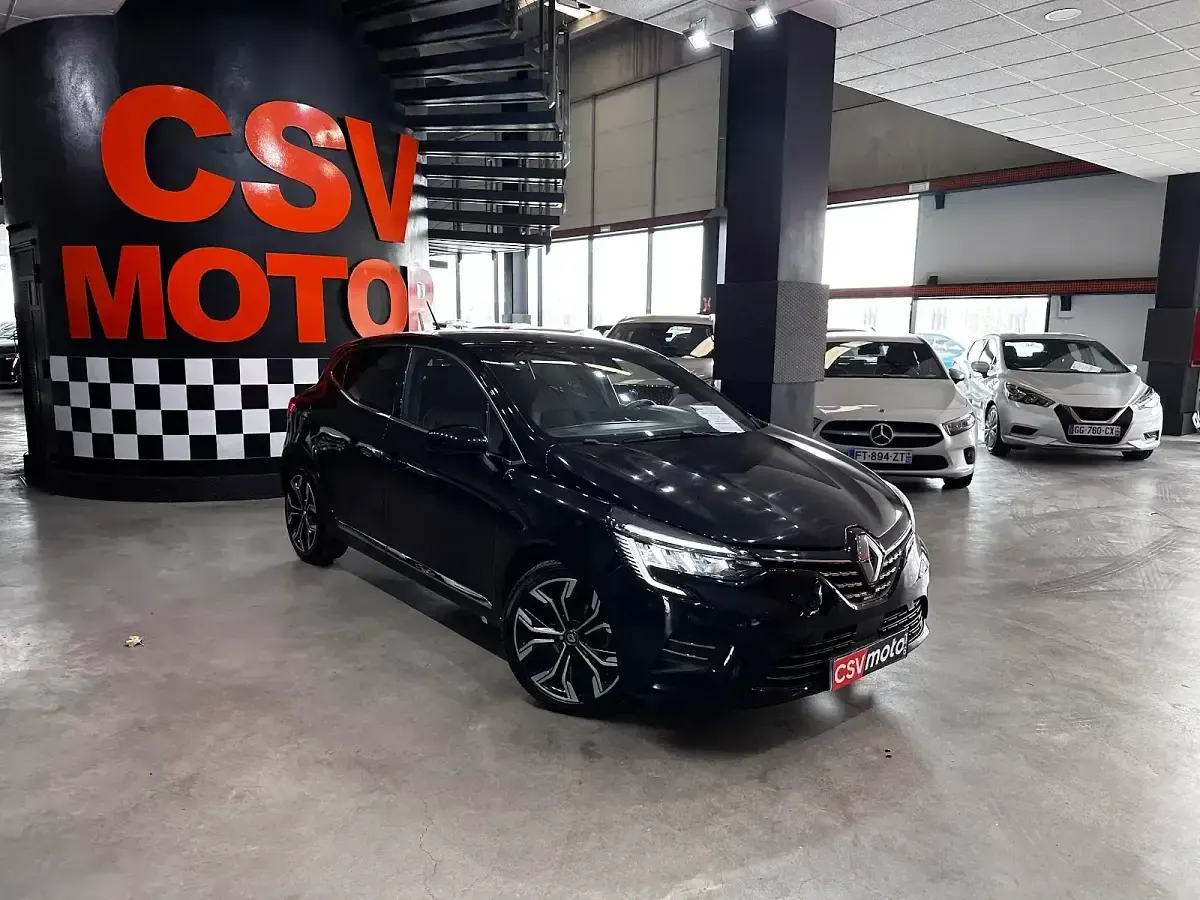Usado Renault Clio V RS Line 90 CV (66 kW) 2021 Negro Berlina
