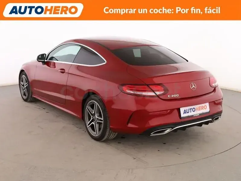 Usado Mercedes C300e 258 CV (189 kW) 2021 Rojo Coupe