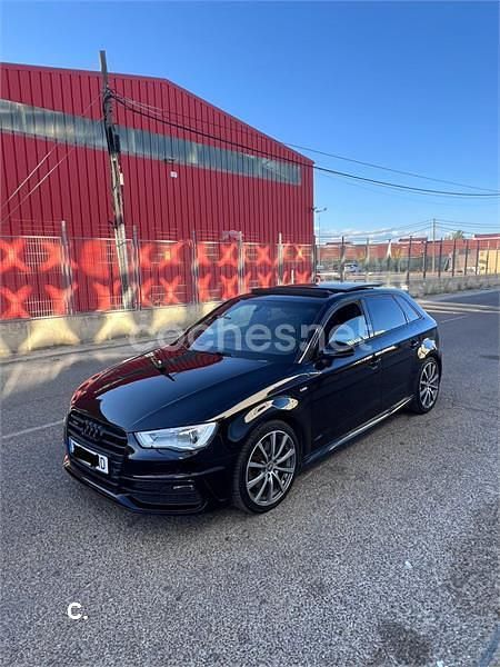Negro Usado 2016 Audi A3 S-Line Berlina | 14.599 € (Precio justo) - Imagen 1/4