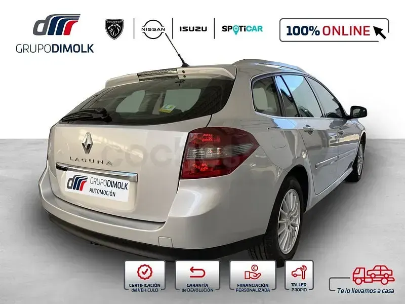 Usado Renault Laguna III 110 CV (80 kW) 2011 Gris / plata Familiar