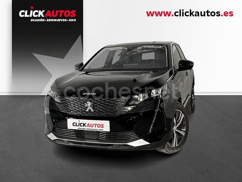 Negro Usado 2022 Peugeot 3008 Allure SUV | 21.700 € (Un poco caro) - Imagen 1/4