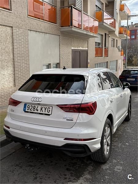 Usado Audi Q3 S-Line 190 CV (139 kW) 2019 Blanco SUV