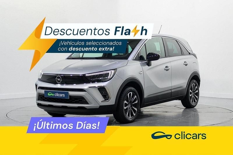 Gris / plata Usado 2024 Opel Crossland Elegance SUV | 14.990 € (Precio justo) - Imagen 1/4