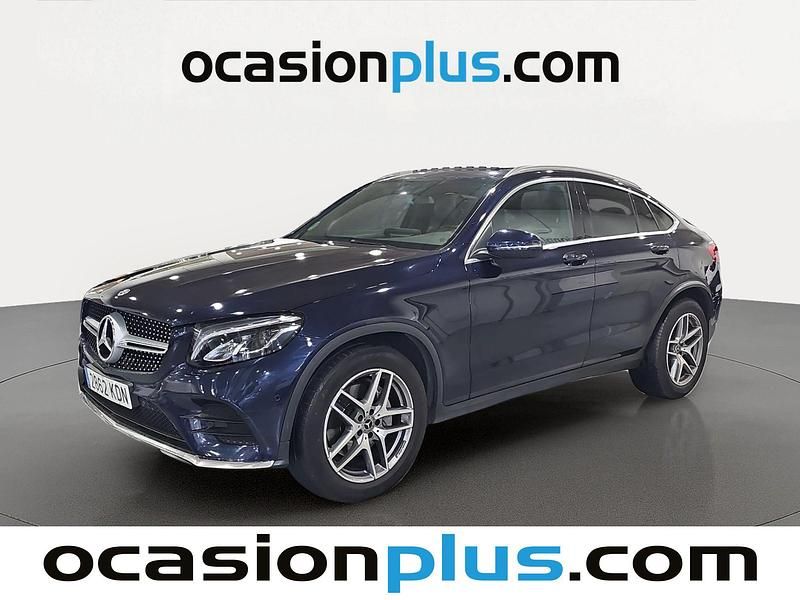 Usado Mercedes GLC250 AMG 204 CV (150 kW) 2017 Azul Coupe