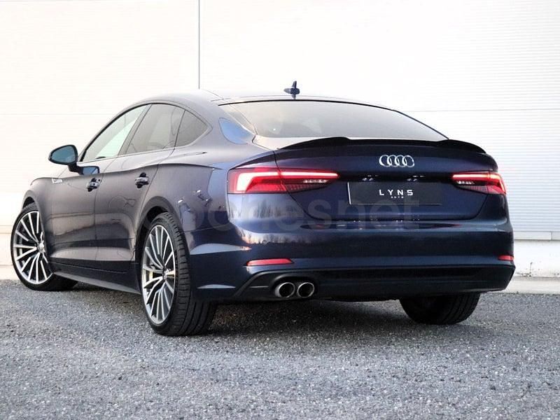 Usado Audi A5 Sportback S-Line 190 CV (139 kW) 2019 Azul Utilitario
