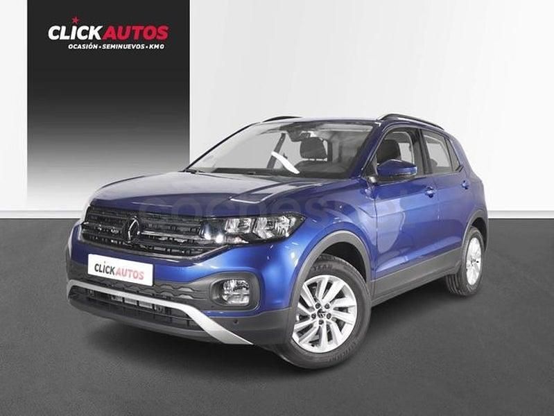 Usado VW T-Cross Advance 110 CV (80 kW) 2023 Azul SUV
