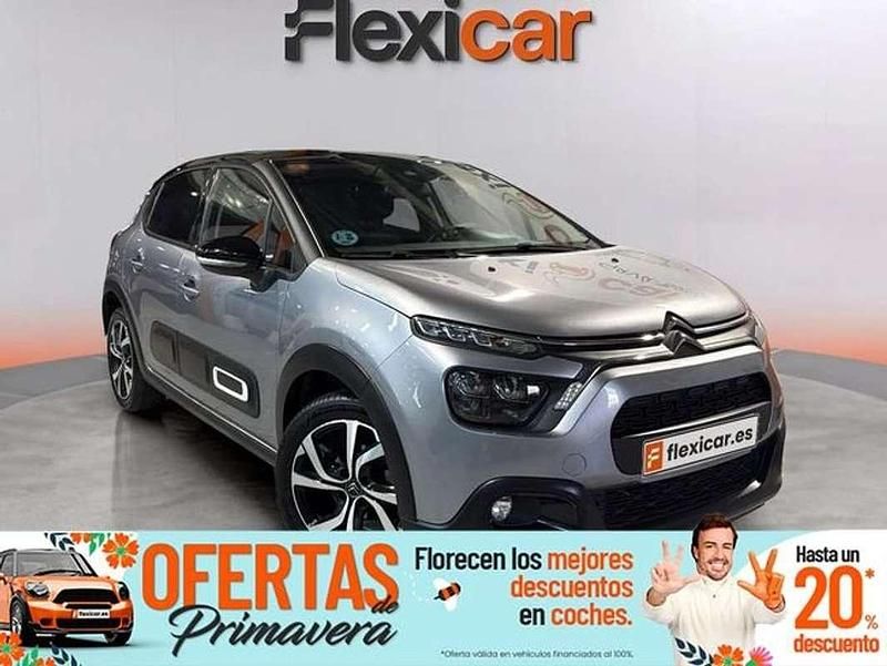 Usado Citroën C3 Feel 83 CV (61 kW) 2021 Gris Utilitario