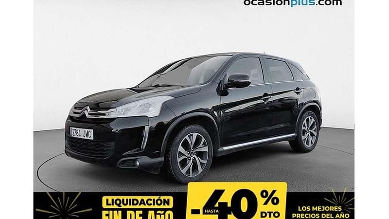 Negro Usado 2016 Citroën C4 Aircross SUV | 8490 € (Super precio) - Imagen 1/4