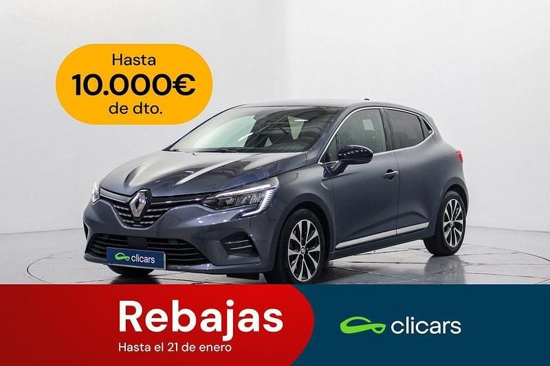 Gris Usado 2022 Renault Clio V Techno Berlina | 17.490 € (Precio justo) - Imagen 1/4
