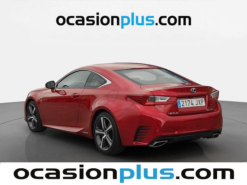 Usado Lexus RC300h Executive Line 223 CV (164 kW) 2017 Rojo Coupe