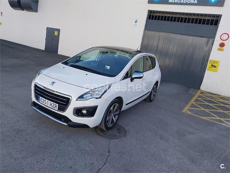 Blanco Usado 2015 Peugeot 3008 Allure Berlina | 8250 € (Buen precio) - Imagen 1/4
