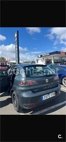 Usado Seat Ibiza Reference 85 CV (62 kW) 2007 Negro Utilitario