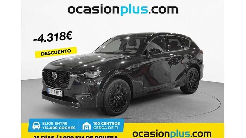 Negro Usado 2024 Mazda CX-60 Homura-Line SUV | 43.182 € (Precio justo) - Imagen 1/4