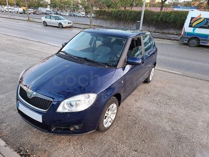Azul Usado 2008 Skoda Fabia Berlina | 3499 € (Buen precio) - Imagen 1/4