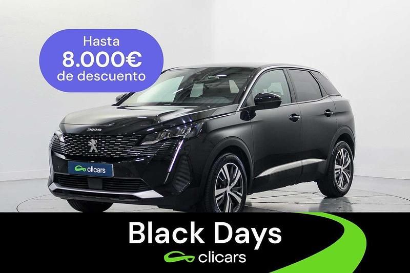Negro Usado 2023 Peugeot 3008 Allure SUV | 16.790 € (Super precio) - Imagen 1/4