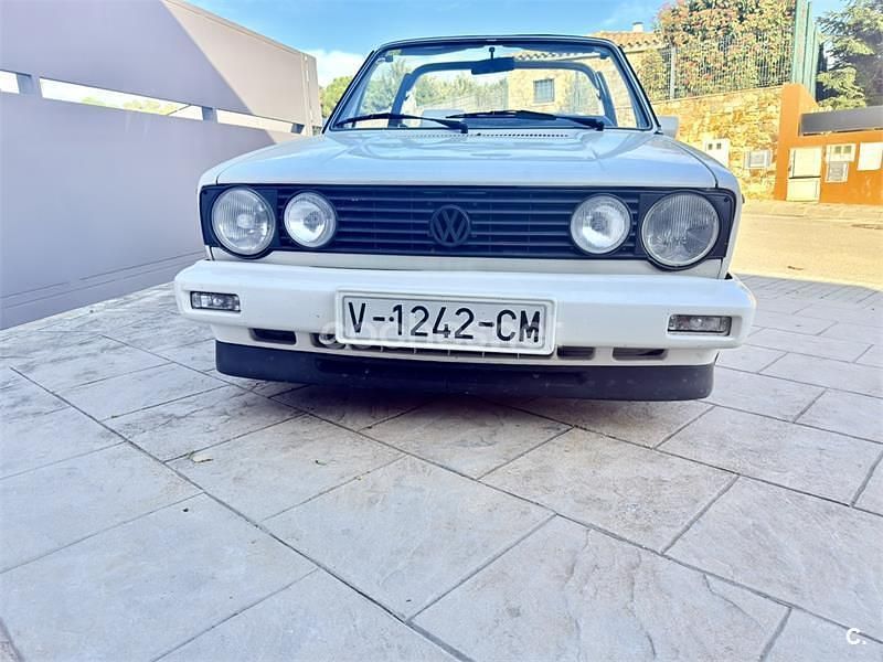 Usado VW Golf Cabriolet 112 CV (82 kW) 1988 Blanco Descapotable