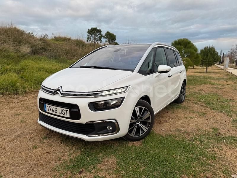 Usado Citroën Grand C4 Picasso Feel 120 CV (88 kW) 2016 Blanco Monovolumen
