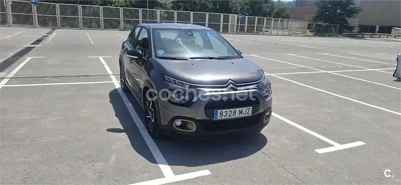 Usado Citroën C3 PureTech 83 CV (61 kW) 2023 Gris / plata Utilitario