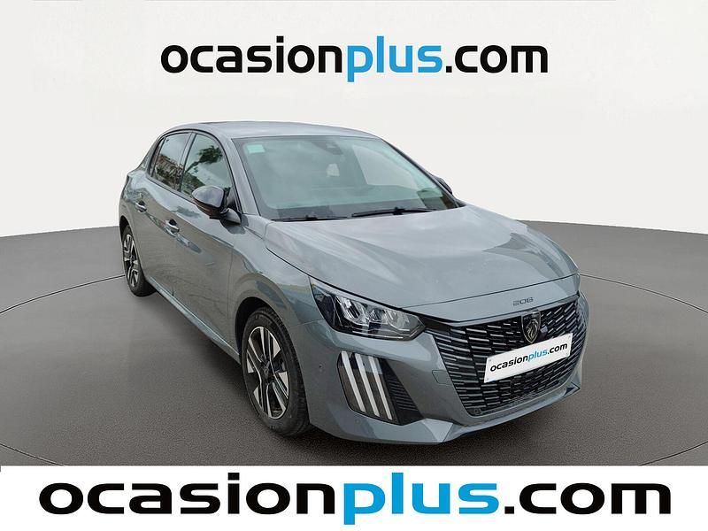 Usado Peugeot 208 Allure 100 CV (73 kW) 2024 Gris Utilitario