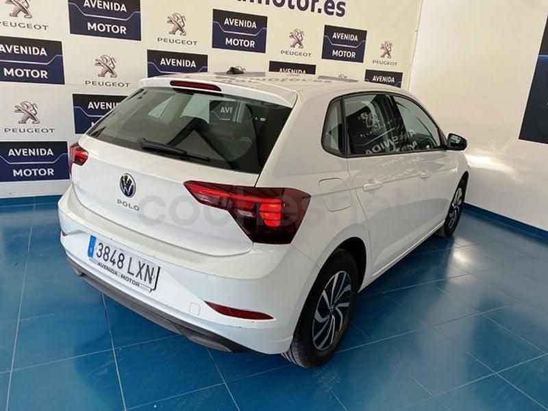 Usado VW Polo Life 95 CV (69 kW) 2022 Blanco Berlina