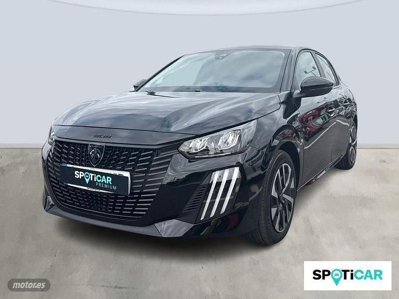 Negro Usado 2024 Peugeot 208 Active Utilitario | 18.900 € (Precio justo) - Imagen 1/4