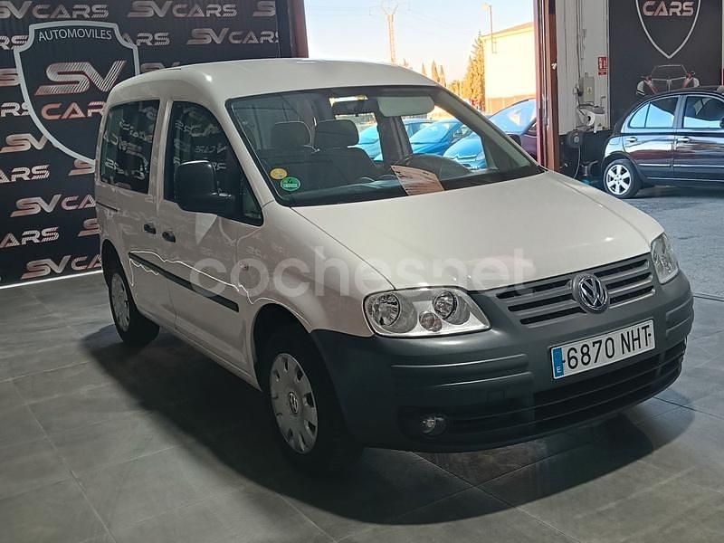 Usado VW Caddy Life 75 CV (55 kW) 2008 Blanco Monovolumen