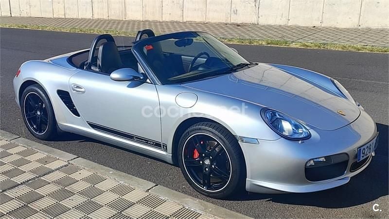 Usado Porsche Boxster 295 CV (216 kW) 2008 Gris / plata Descapotable