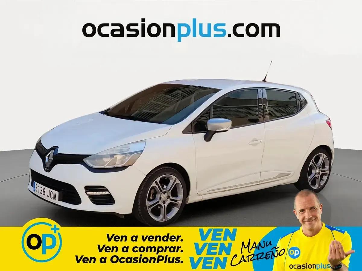 Usado Renault Clio GT GT 120 CV (88 kW) 2015 Blanco Utilitario