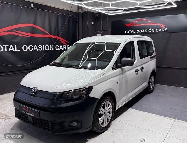 Usado VW Caddy Edition 102 CV (75 kW) 2020 Blanco Monovolumen